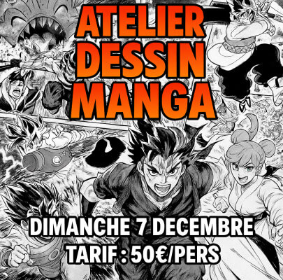 Atelier Manga Dimanche 9 Novembre 2025